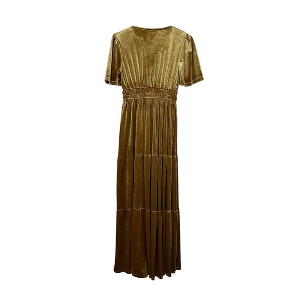 Baltic Born Artemis Velvet Maxi Dress Womens Size M Holiday Party Boho Fairy - Picture 8 of 9